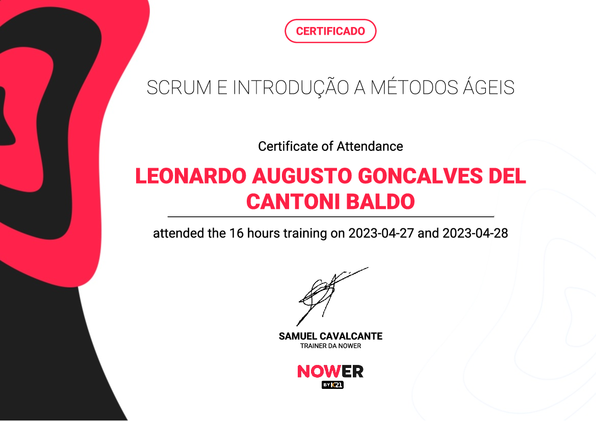 Certificado K21